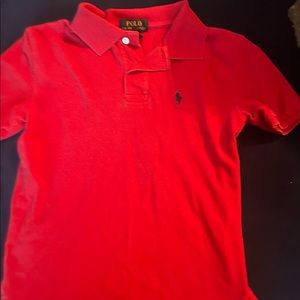 Polo shirt red